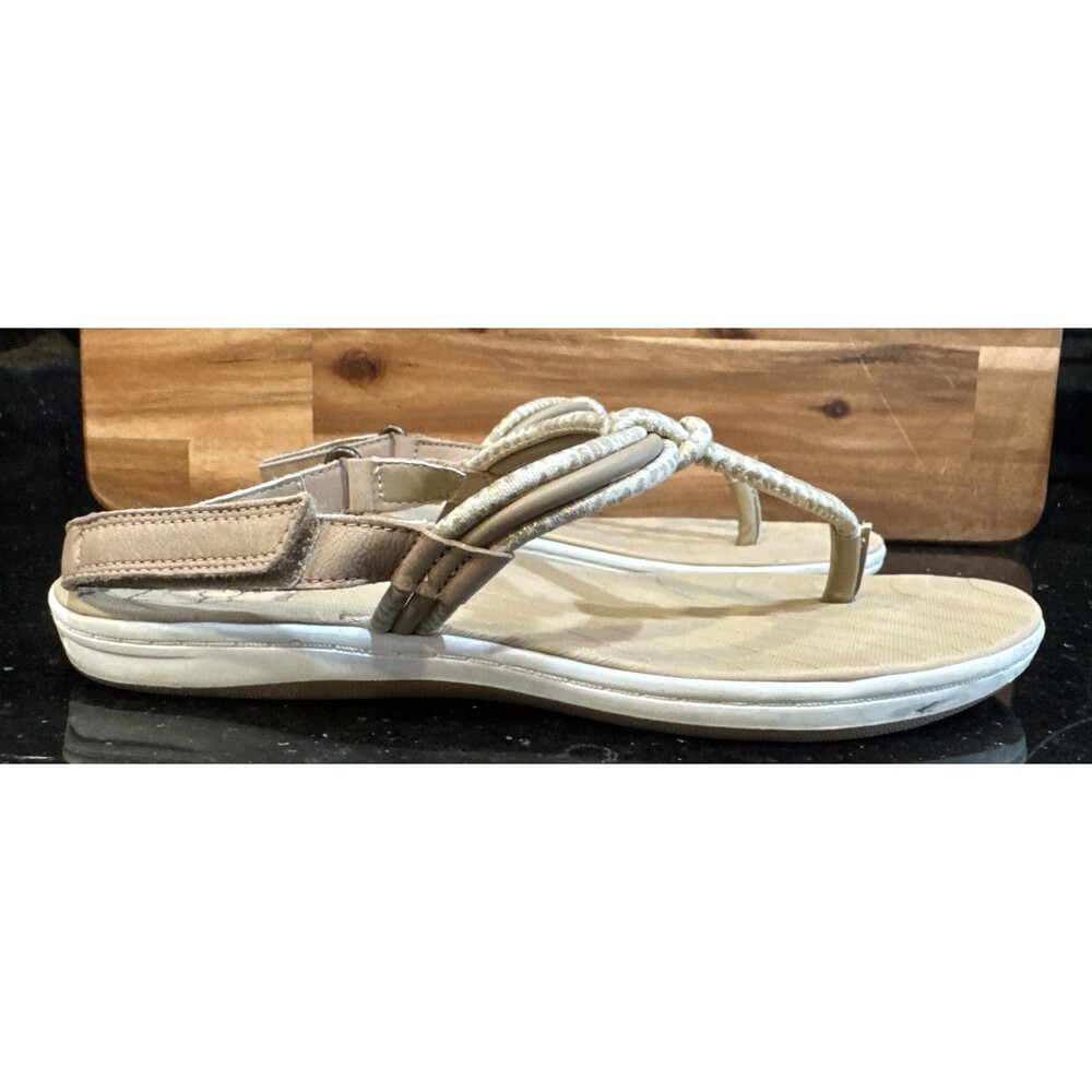 Women's Sperry Top-Sider Beige Strappy Sandal Size 8